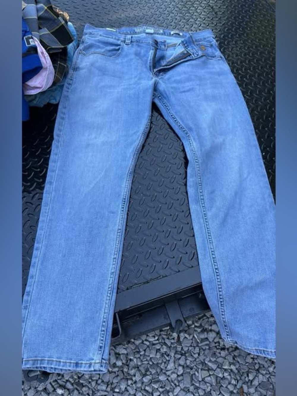 Men’s 34x30 straight Harley Davidson jeans
